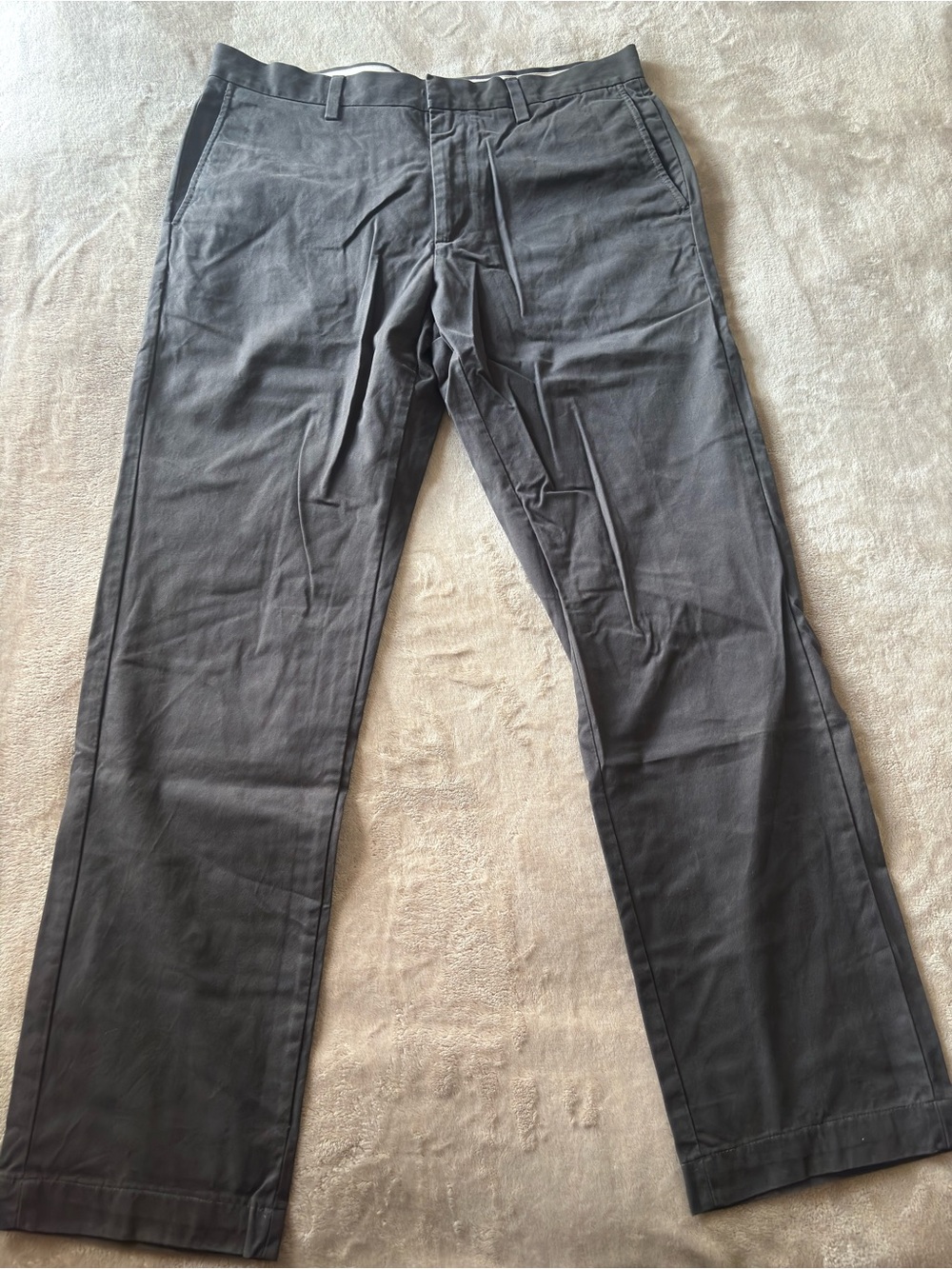 Banana Republic Men's Charcoal Gray Chinos - Emerson Chino